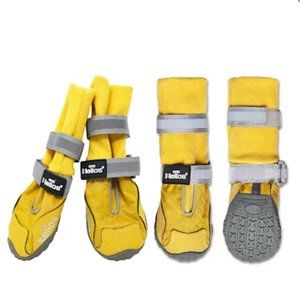 Dog Helios Yellow 'Traverse' Premium Grip High-Ankle Boots🤩